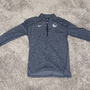 Team issued Golden State Warriors Nike 1/4 zip size M